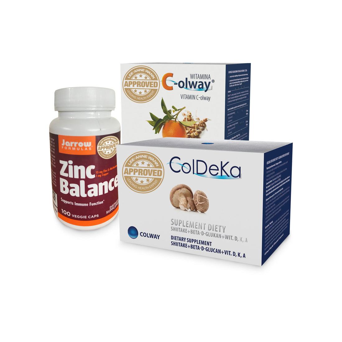 Immunity Bundle: Coldeka / Zinc / Vitamin C